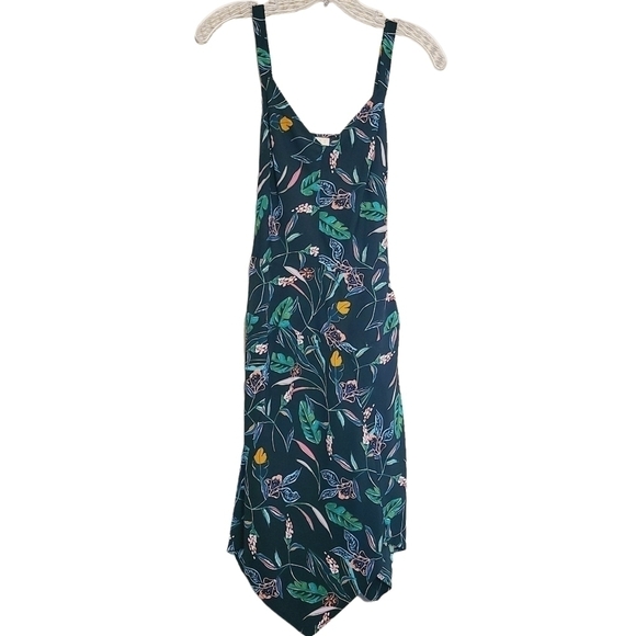 A New Day | Women's Black Multicolored Floral Print Mini Dress (Size Small) - Picture 1 of 14